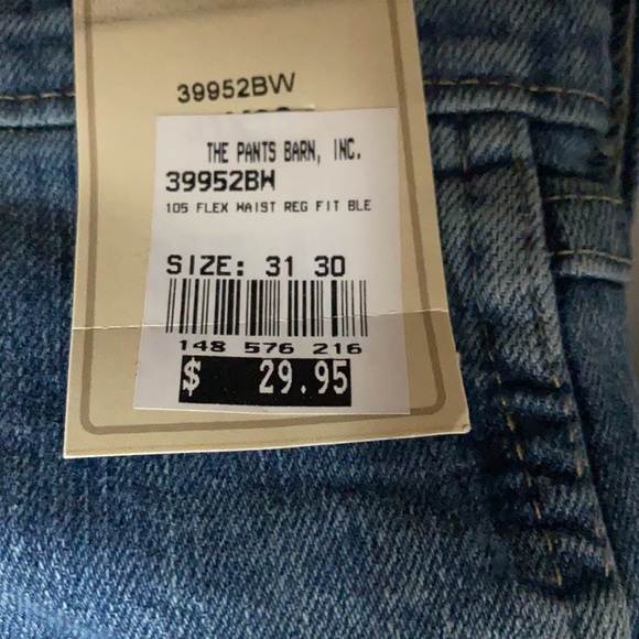 Wrangler men’s jeans regular fit Comfort flex waistband 31 x 30 - Picture 4 of 5